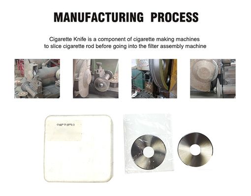Customized Passim Cigarette Machine Circular Blade 100*15*0.3 mm Sharp Smooth Fabric Knife for Cutting Filter