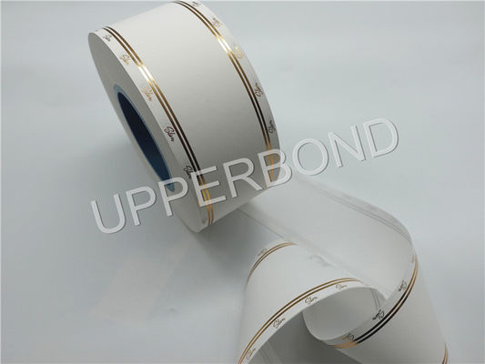 Shiny Golden Line Cigarette Tipping Paper Filter Wrapping Paper