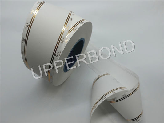 Shiny Golden Line Cigarette Tipping Paper Filter Wrapping Paper